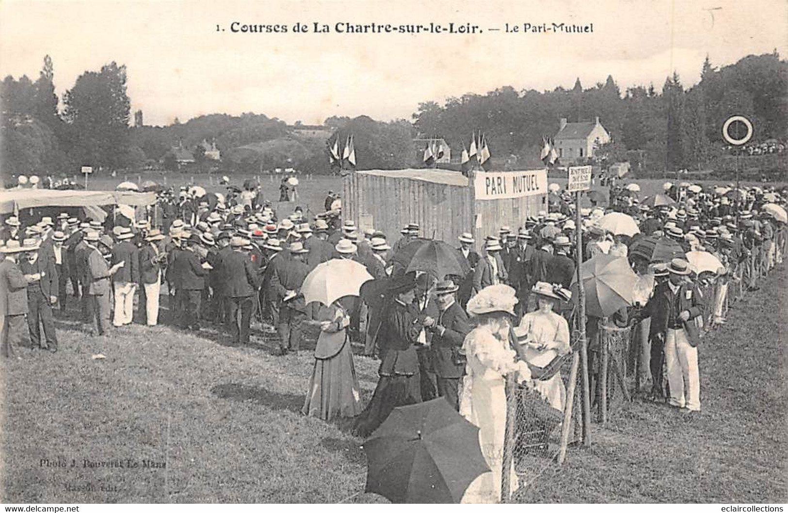 La Chartre Sur Le Loir      72         Hippisme.  Le Pari Mutuel            ( Voir Scan ) - Sonstige & Ohne Zuordnung