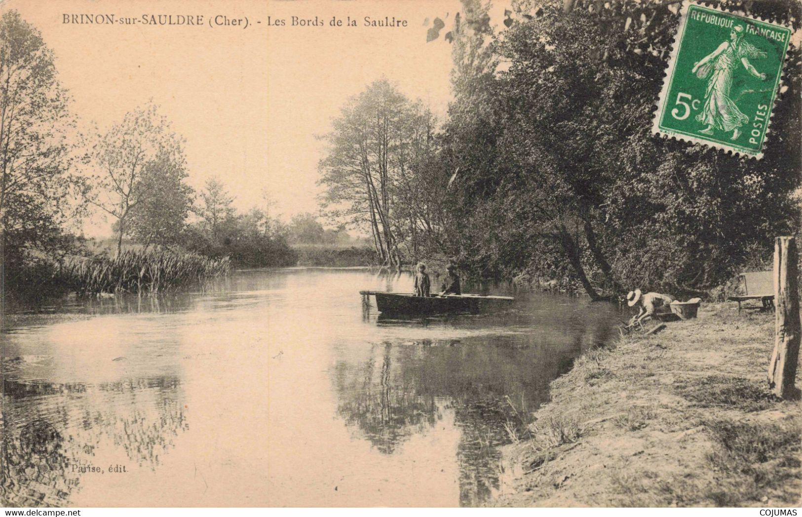 18 - BRINON SUR SAULDRE - S05100 - Les Bords De La Seine - L1 - Brinon-sur-Sauldre