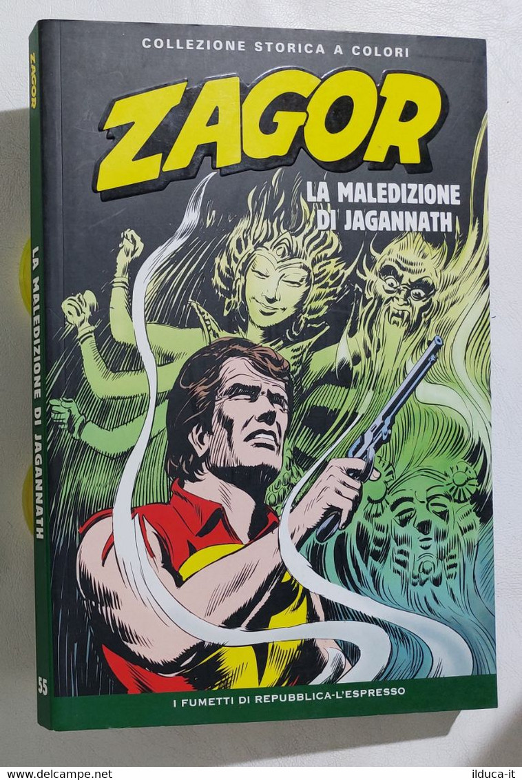 I110555 ZAGOR Collezione Storica A Colori Nr 55 - La Maledizione Di Jagannath - Zagor Zenith