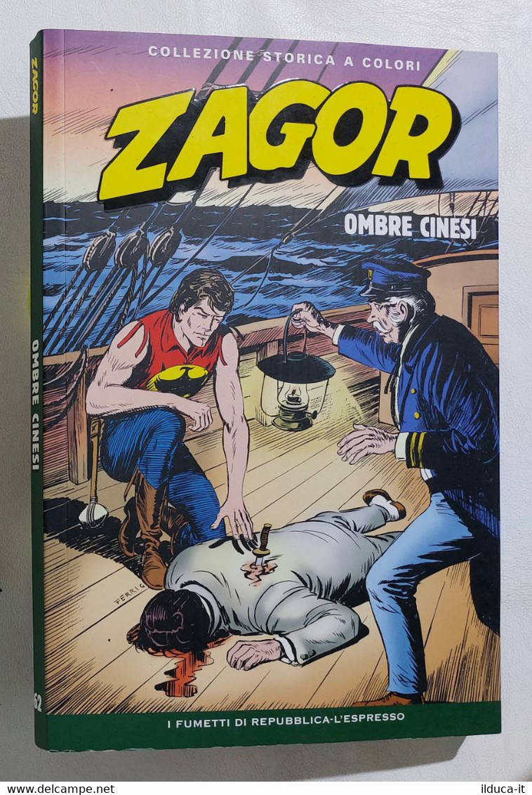 I110562 ZAGOR Collezione Storica A Colori Nr 62 - Ombre Cinesi - Zagor Zenith