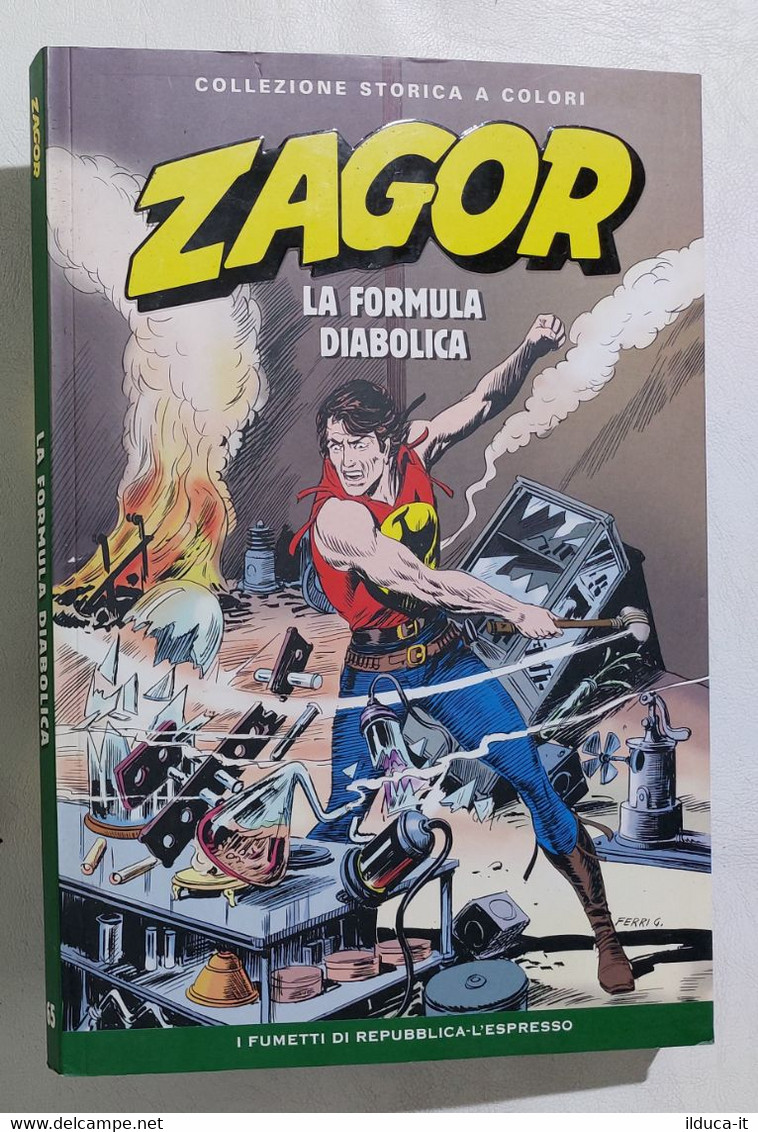 I110565 ZAGOR Collezione Storica A Colori Nr 65 - La Formula Diabolica - Zagor Zenith