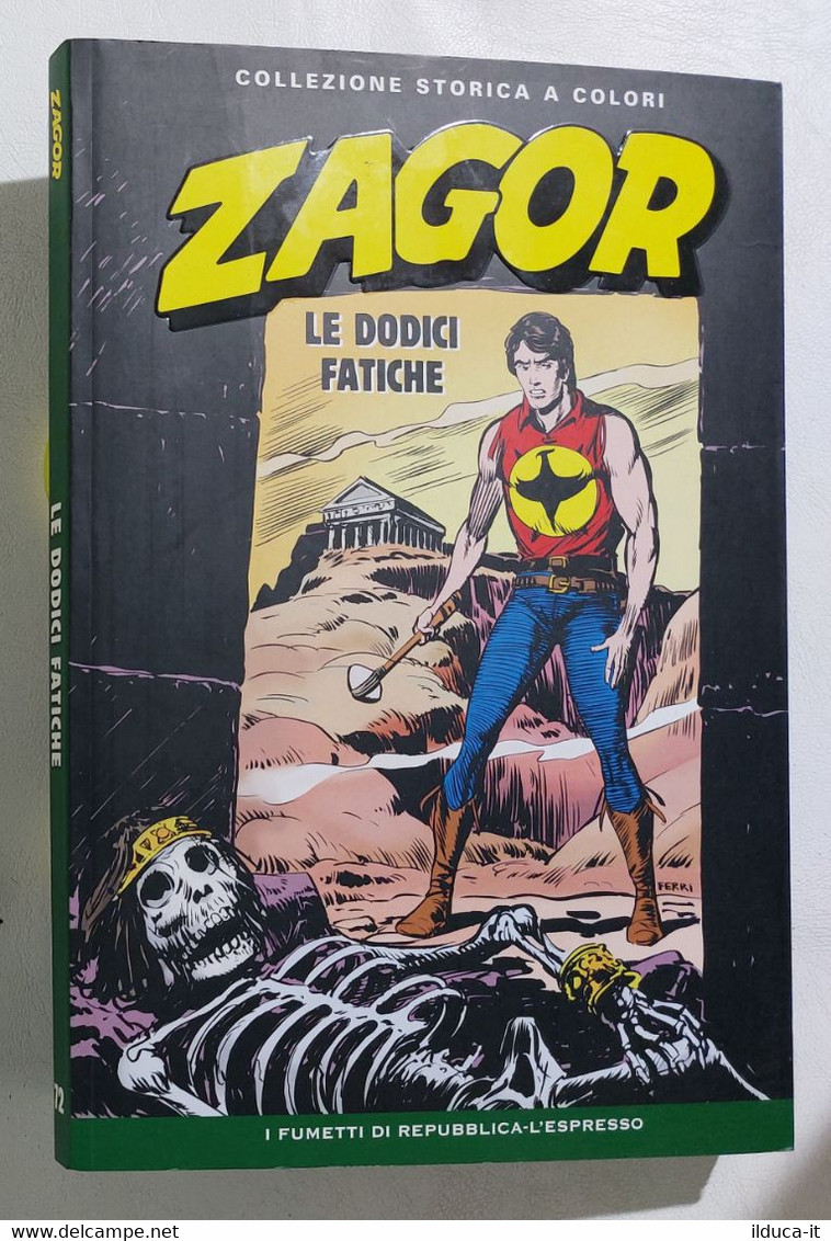 I110572 ZAGOR Collezione Storica A Colori Nr 72 - Le Dodici Fatiche - Zagor Zenith