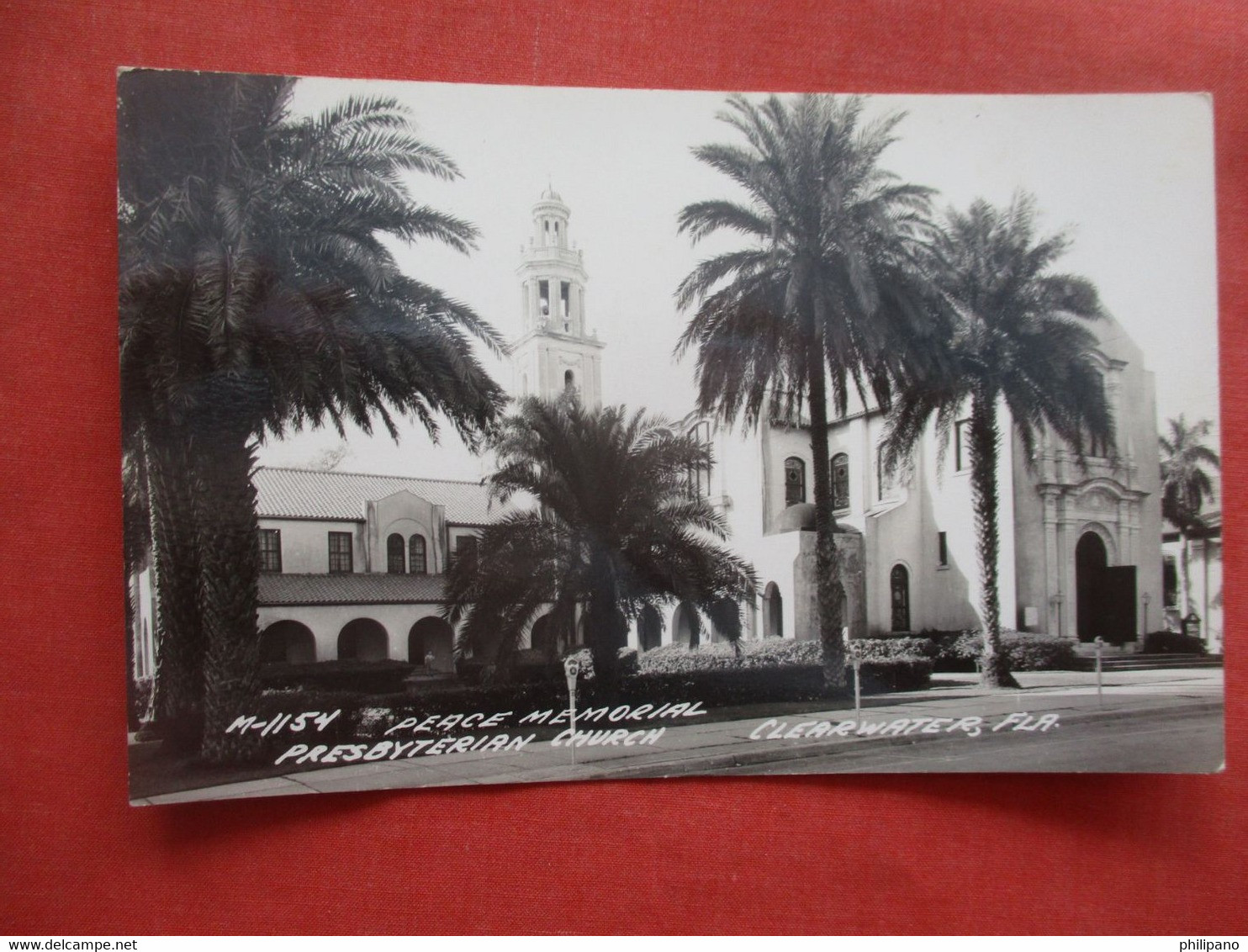RPPC.   Presbyterian Church.  Clearwater    Florida       Ref 5870 - Clearwater