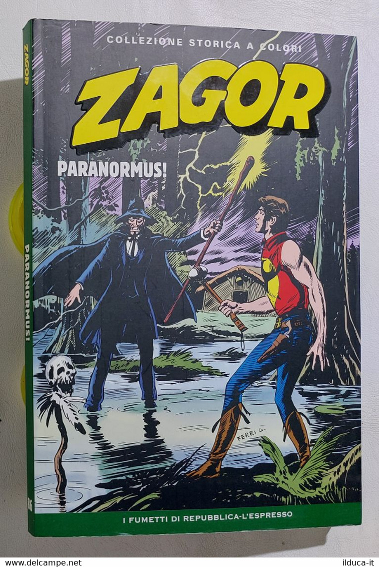 I110586 ZAGOR Collezione Storica A Colori Nr 86 - Paranormus! - Zagor Zenith