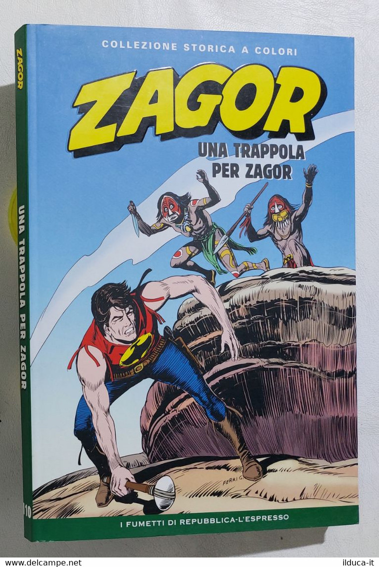 I110610 ZAGOR Collezione Storica A Colori Nr 110 - Una Trappola Per Zagor - Zagor Zenith