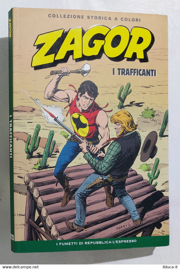 I110623 ZAGOR Collezione Storica A Colori Nr 123 - I Trafficanti - Zagor Zenith