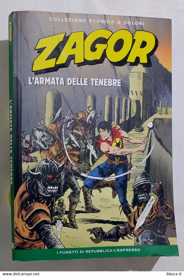 I110659 ZAGOR Collezione Storica A Colori Nr 159 - L'armata Delle Tenebre - Zagor Zenith
