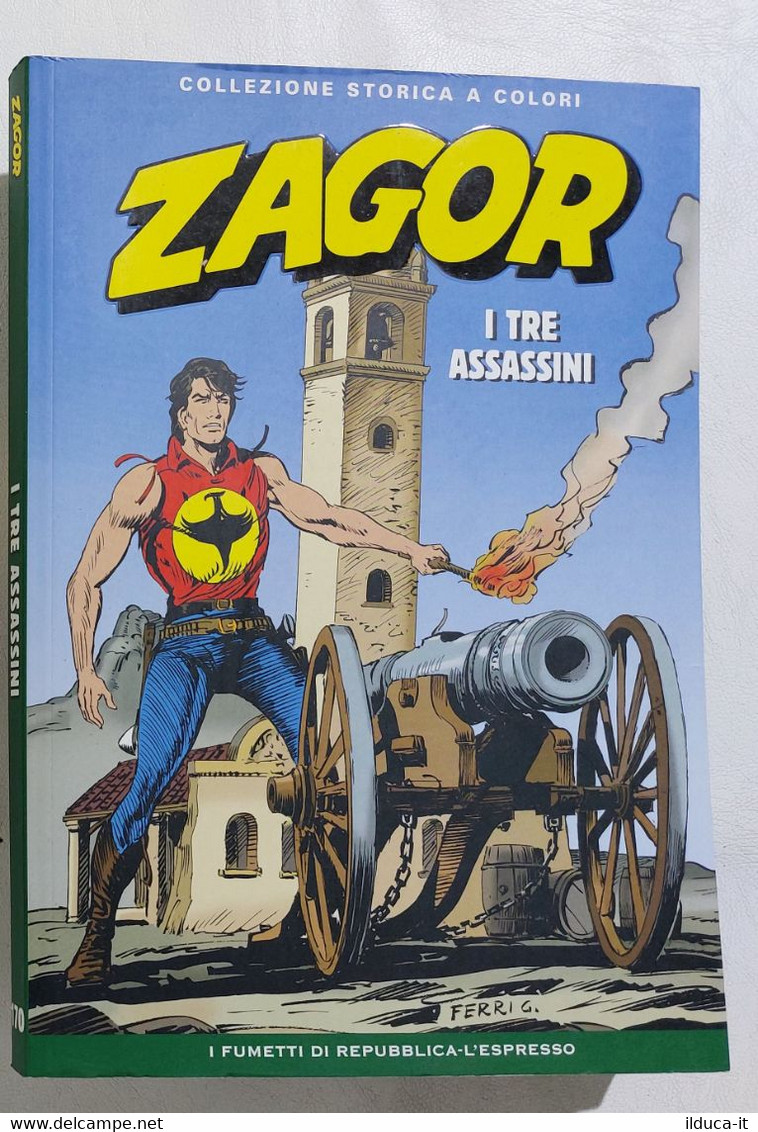 I110670 ZAGOR Collezione Storica A Colori Nr 170 - I Tre Assassini - Zagor Zenith