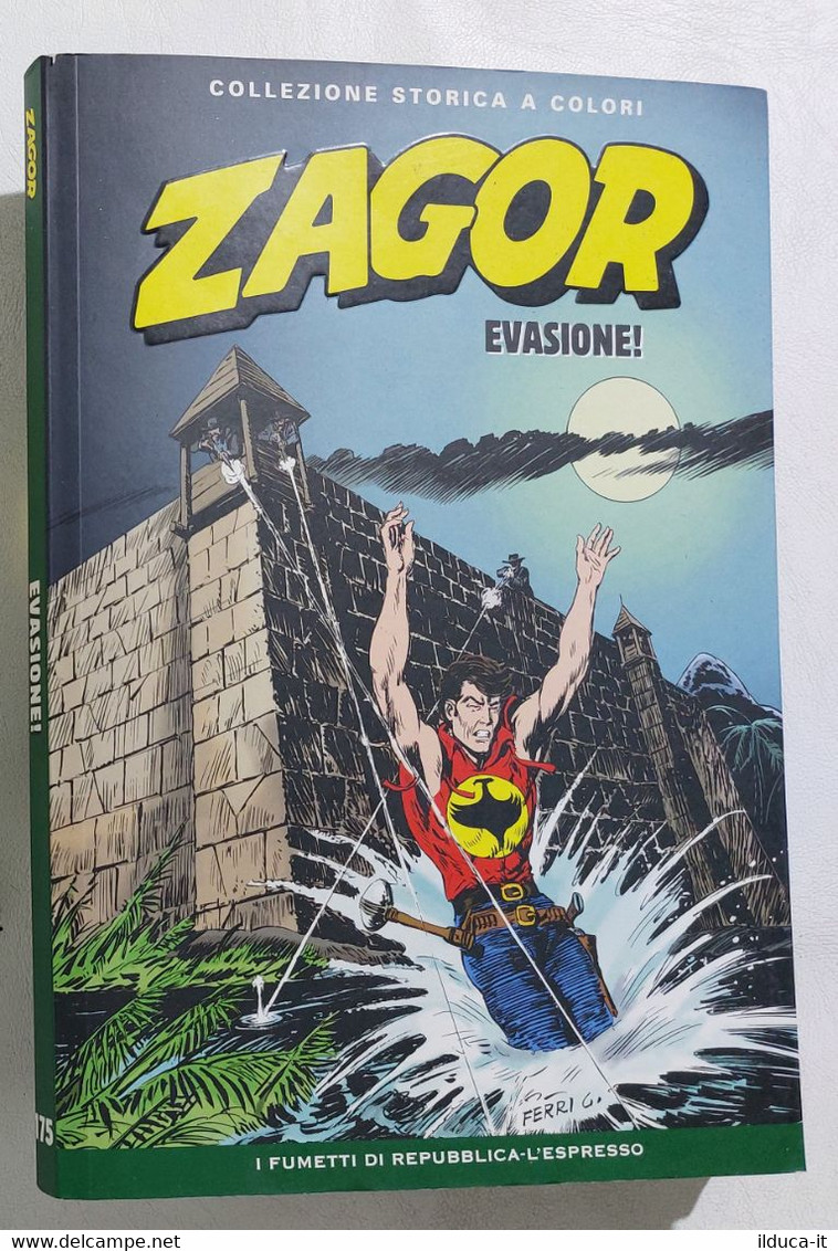 I110675 ZAGOR Collezione Storica A Colori Nr 175 - Evasione! - Zagor Zenith