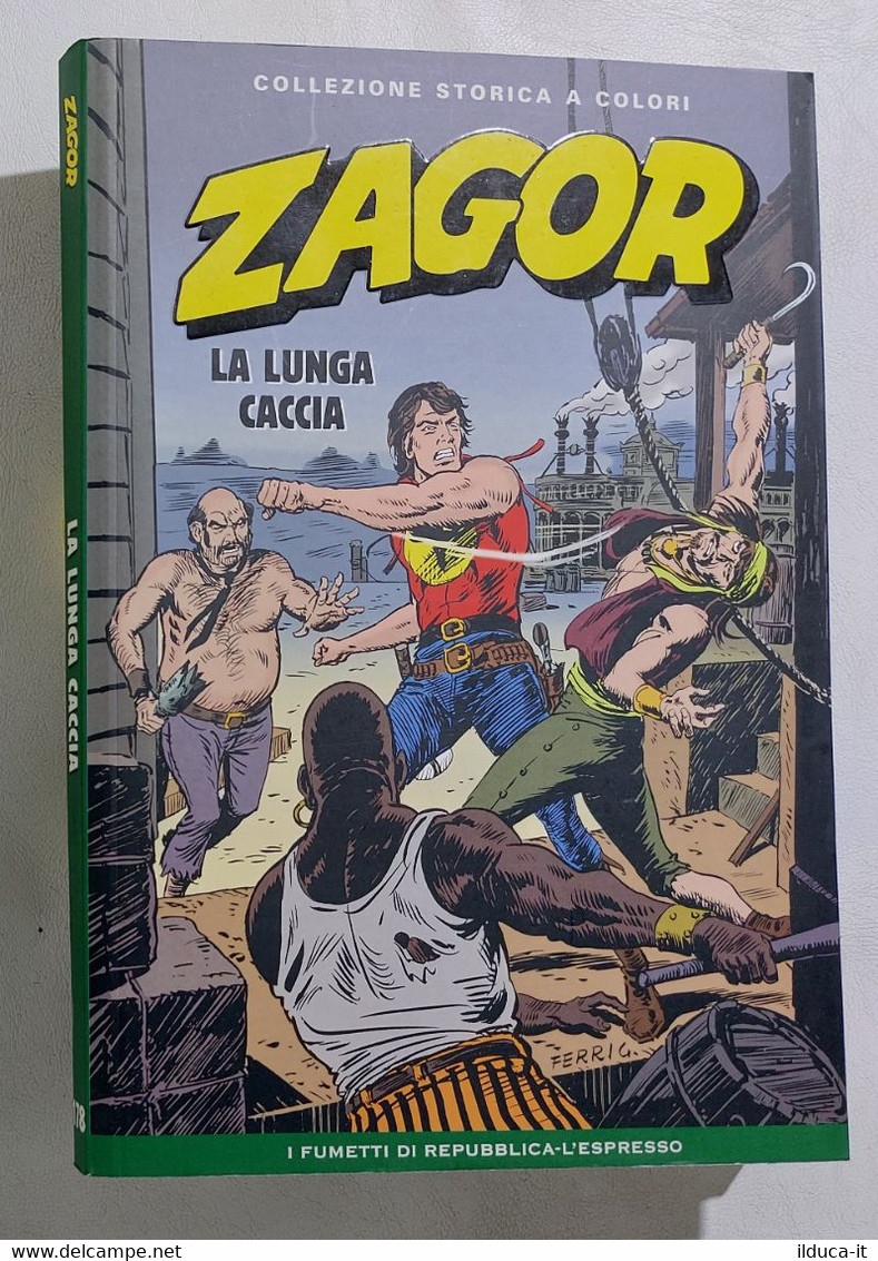 I110678 ZAGOR Collezione Storica A Colori Nr 178 - La Lunga Caccia - Zagor Zenith