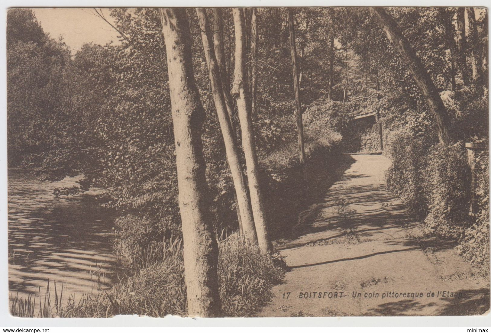 Boisfort - Un Coin Pittoresque De L'Etang - Watermaal-Bosvoorde - Watermael-Boitsfort