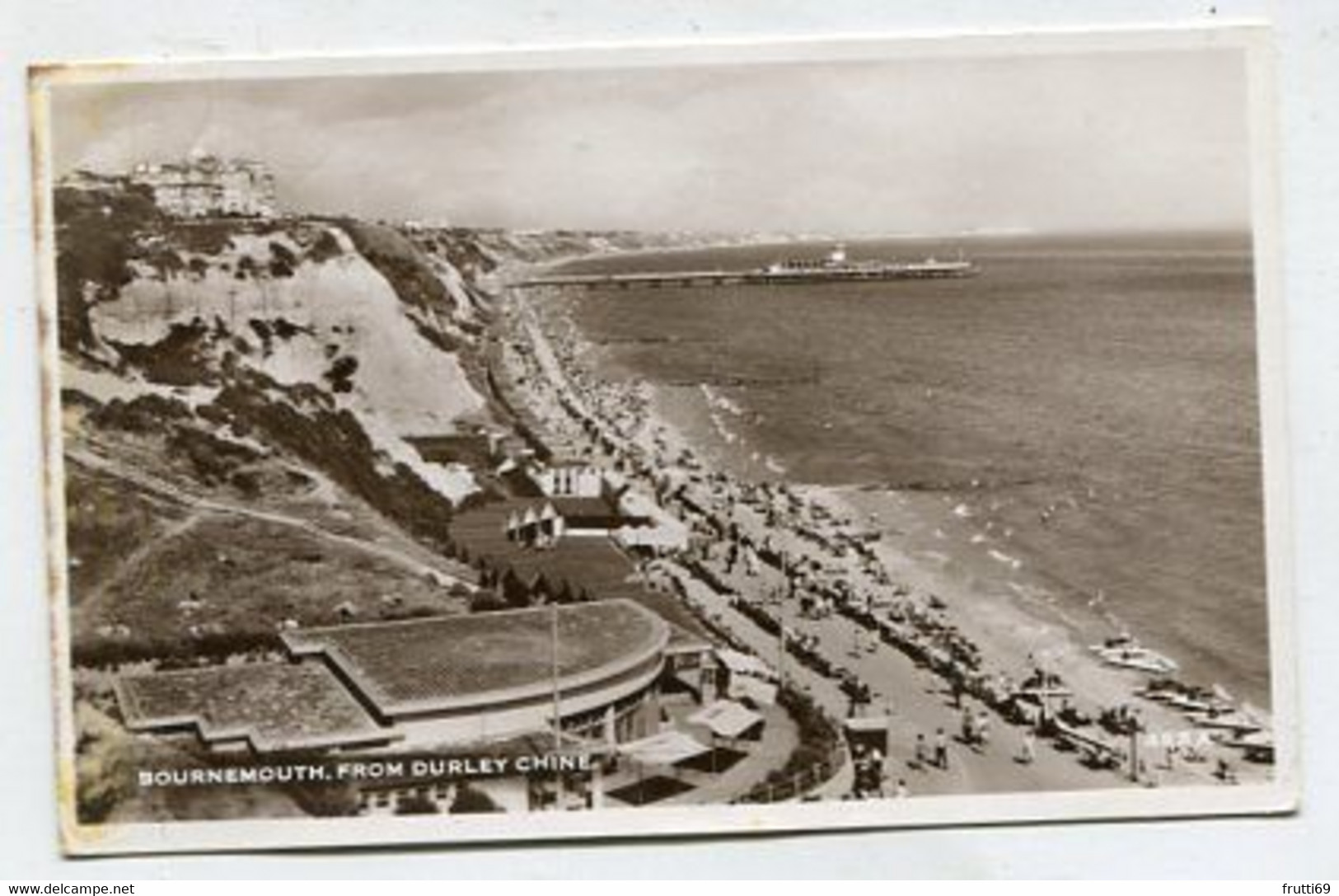 AK 099696 ENGLAND - Bournemouth  - From Durley Chine - Bournemouth (until 1972)