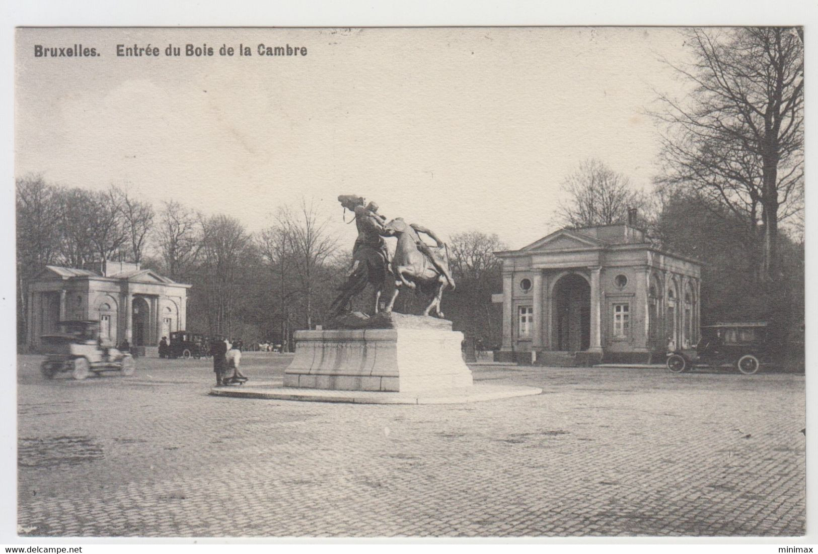 Bruxelles - Entrée Du Bois De La Cambre - Bossen, Parken, Tuinen