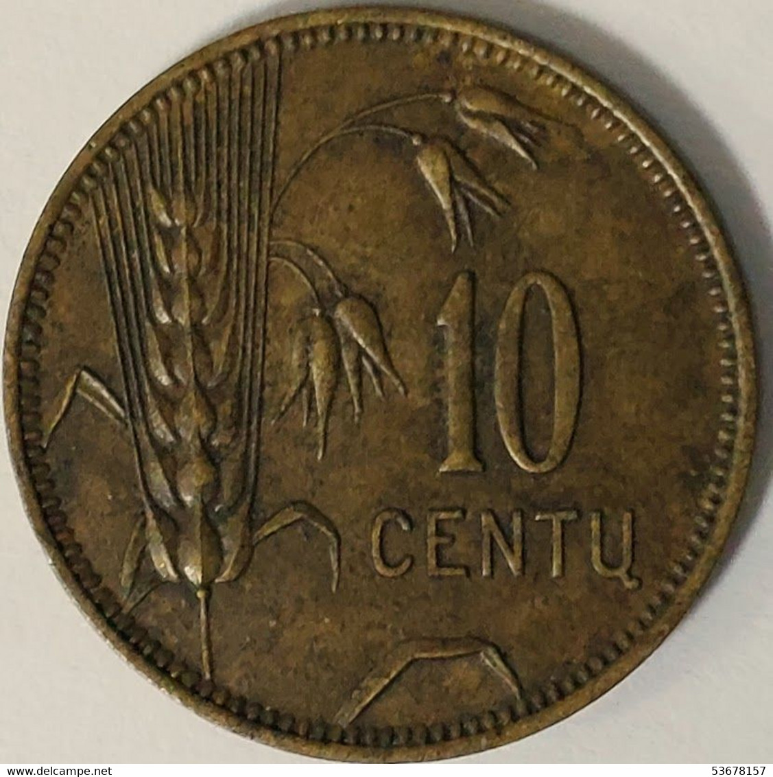 Lithuania - 10 Centas 1925, KM# 73 (#1490) - Lituanie