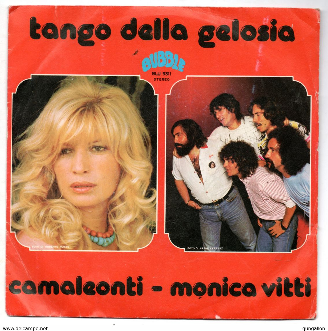 I Camaleonti (1981)  "Tango Della Gelosia - Che Storia è" - Instrumentaal