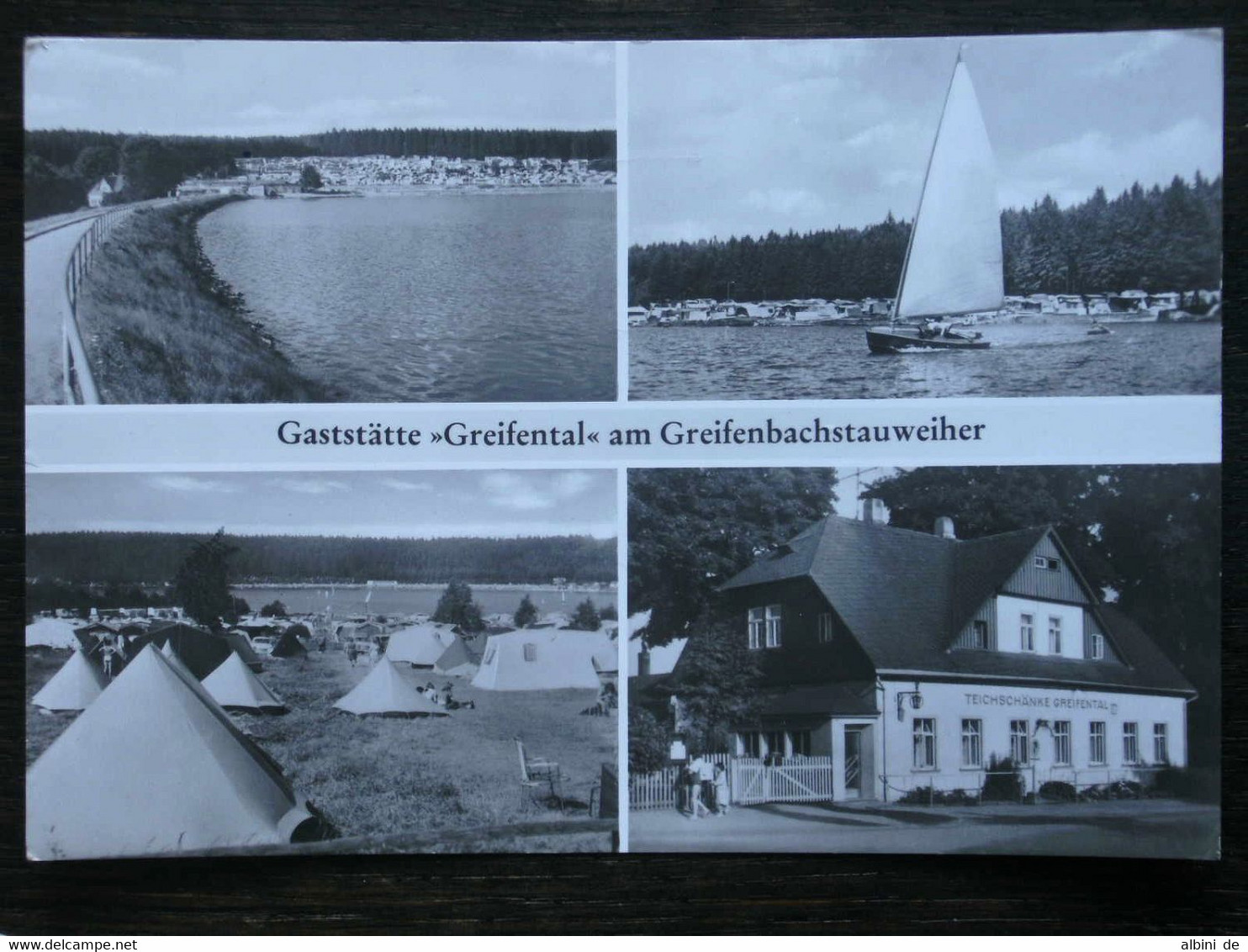243 - AK GEYER - Kr. Annaberg - Gaststätte Greifental - 1984 - Geyer