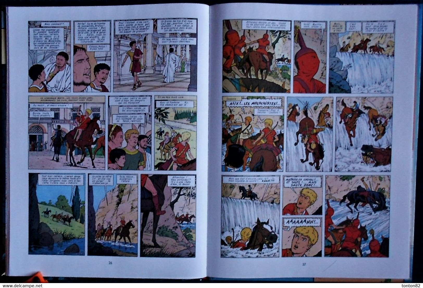 Jacques Martin - ALIX n° 8 - Le tombeau Étrusque - Casterman - ( 1990 ) .