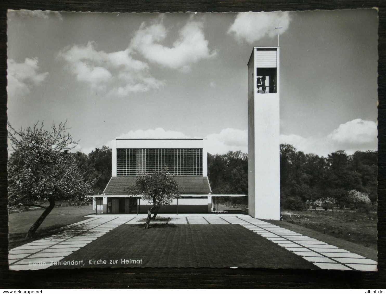 243 - AK BERLIN-ZEHLENDORF - Kirche Zur Heimat - 1970 - Zehlendorf