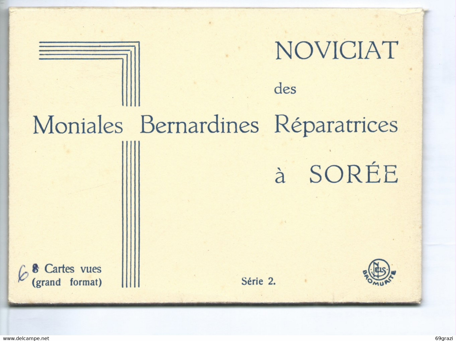 Sorée - Noviciat Des Moniales Bernardines Réparatrices ( Pochette Contenant 6 Cartes / 8 ) - Gesves