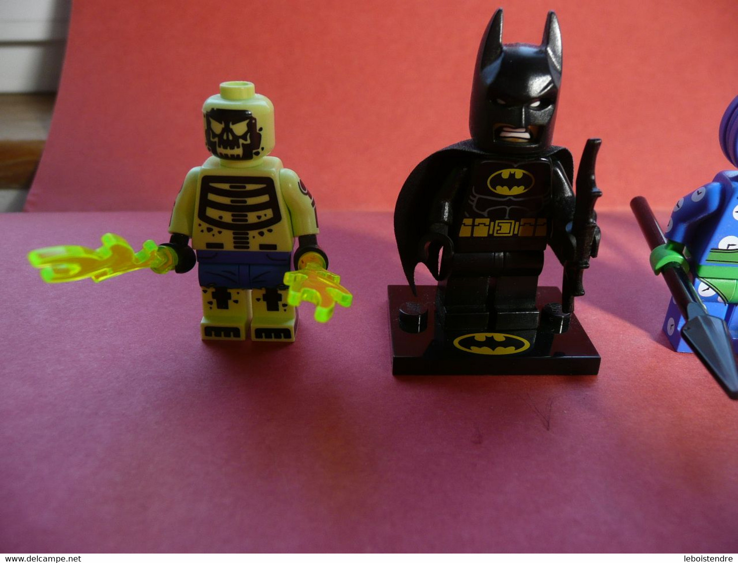 LOT 5 FIGURINE LEGO DE 71020 BATMAN MOVIE FILM SERIE 1 + 2 + AUTRE BATMAN LE MIME DOCTOR PHOSPHORUS ROI DU TEMPS - Figuren