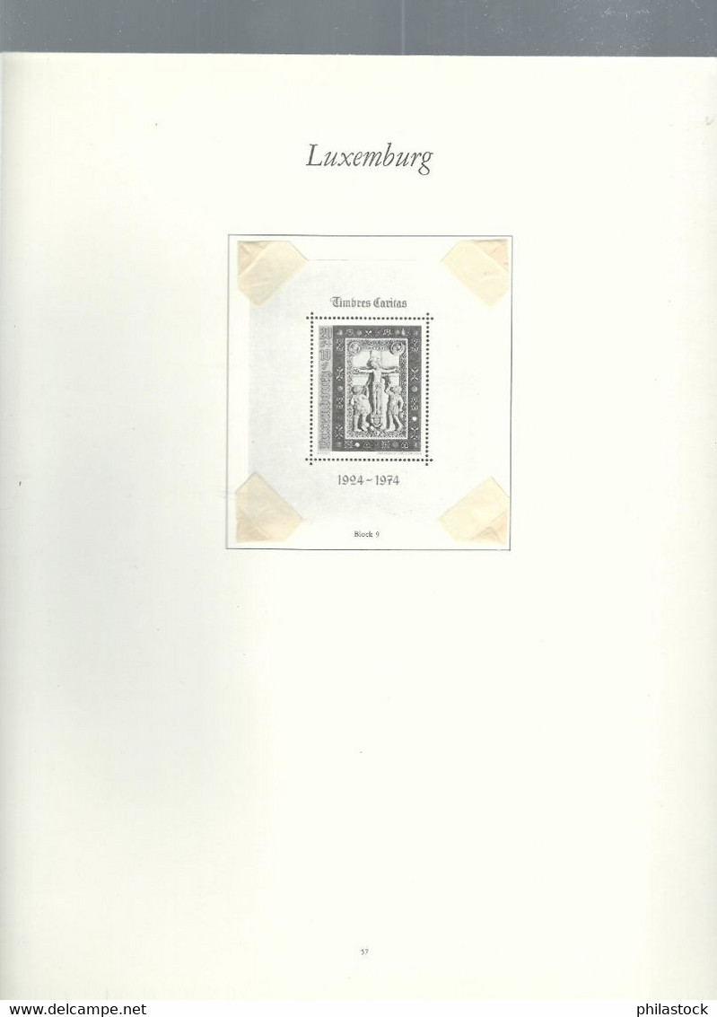 LUXEMBOURG petite collection trés propre des origines à 1985 */Obl. classiques à étudier