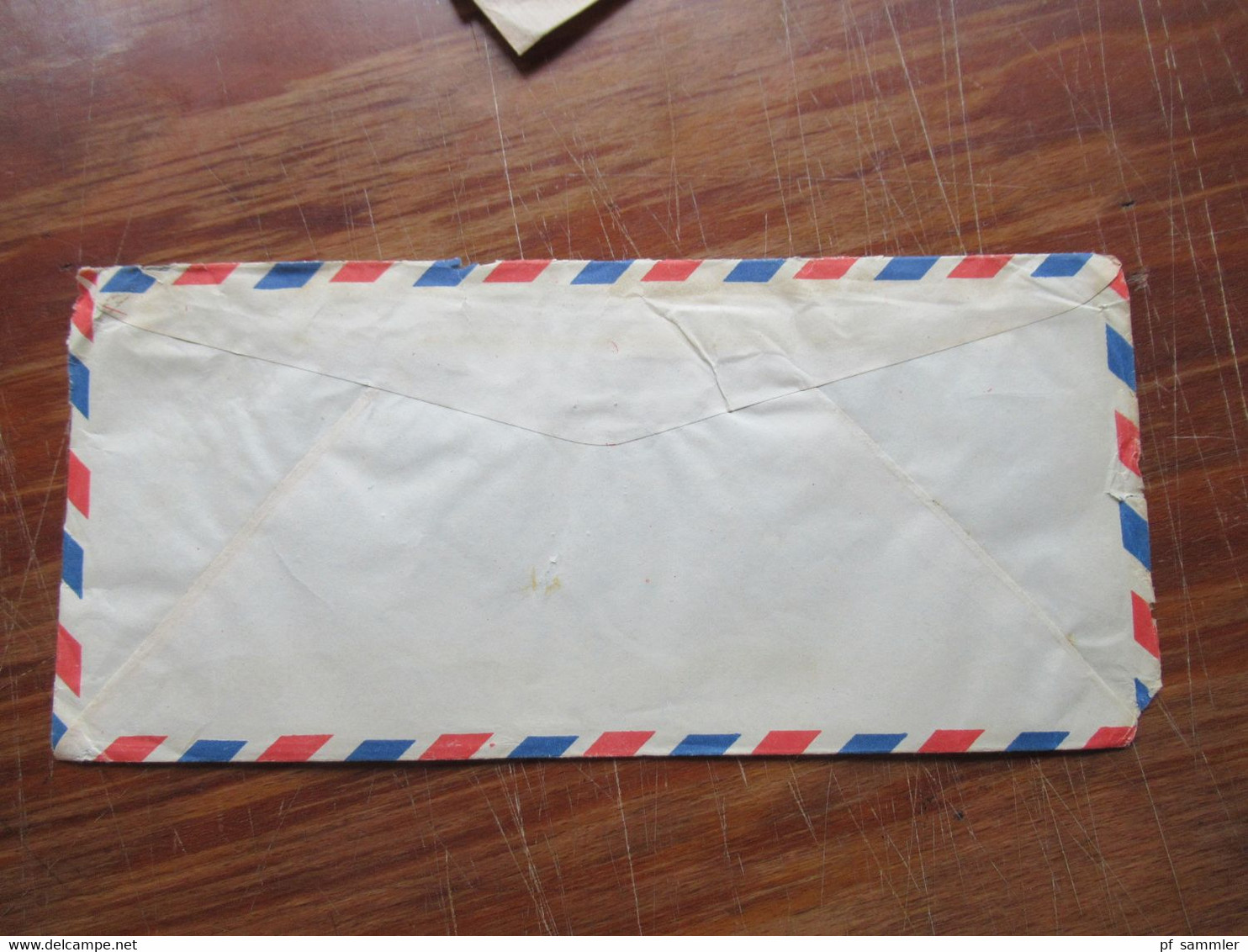 Asien VR China / Taiwan 1980er Jahre kleiner Posten mit 6 Firmenbriefe Air Mail / registered letter