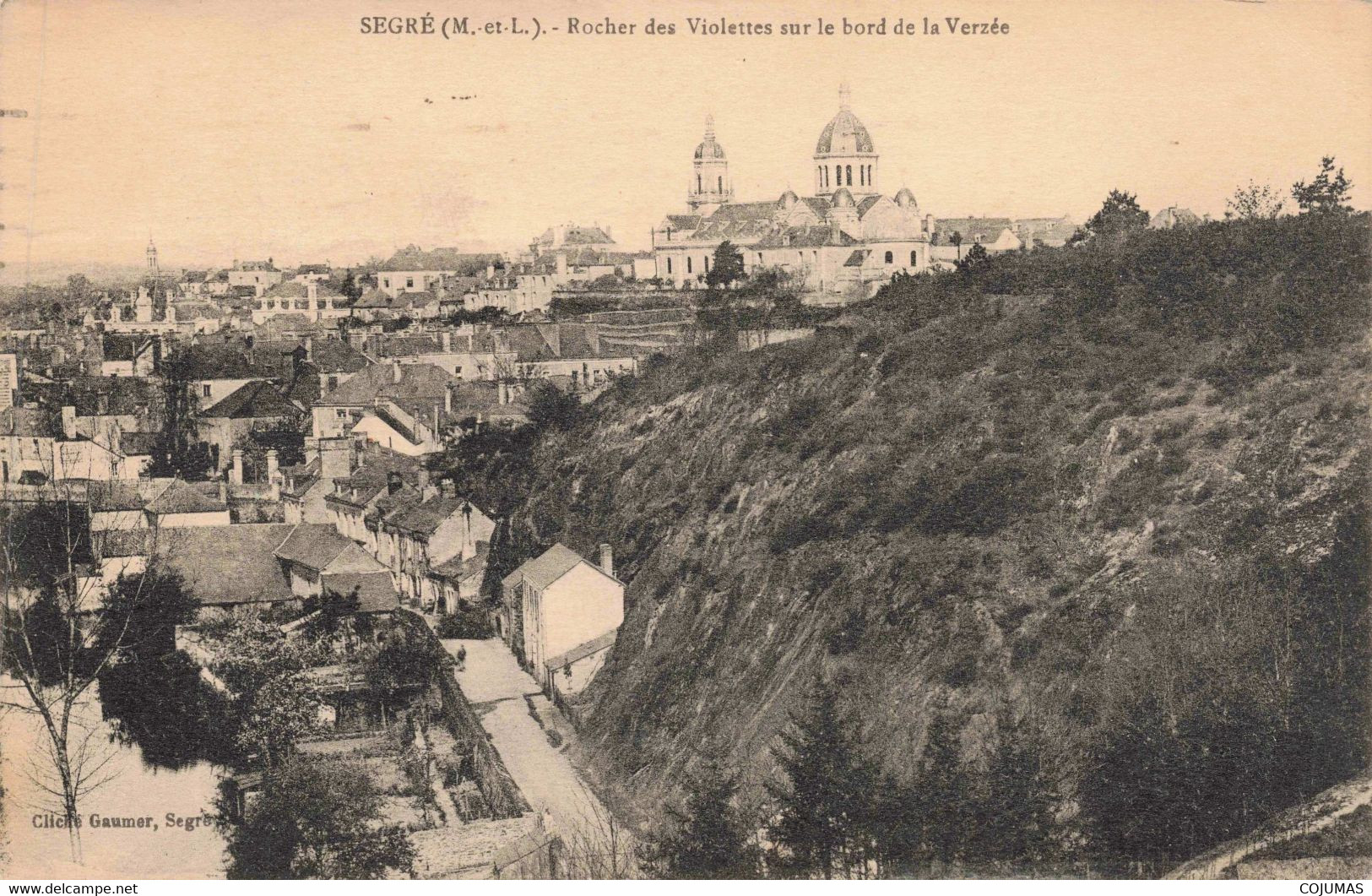 49 - SEGRE - S05174 - Rocher Des Violettes Sur Le Bord De La Verzée - L3 - Segre