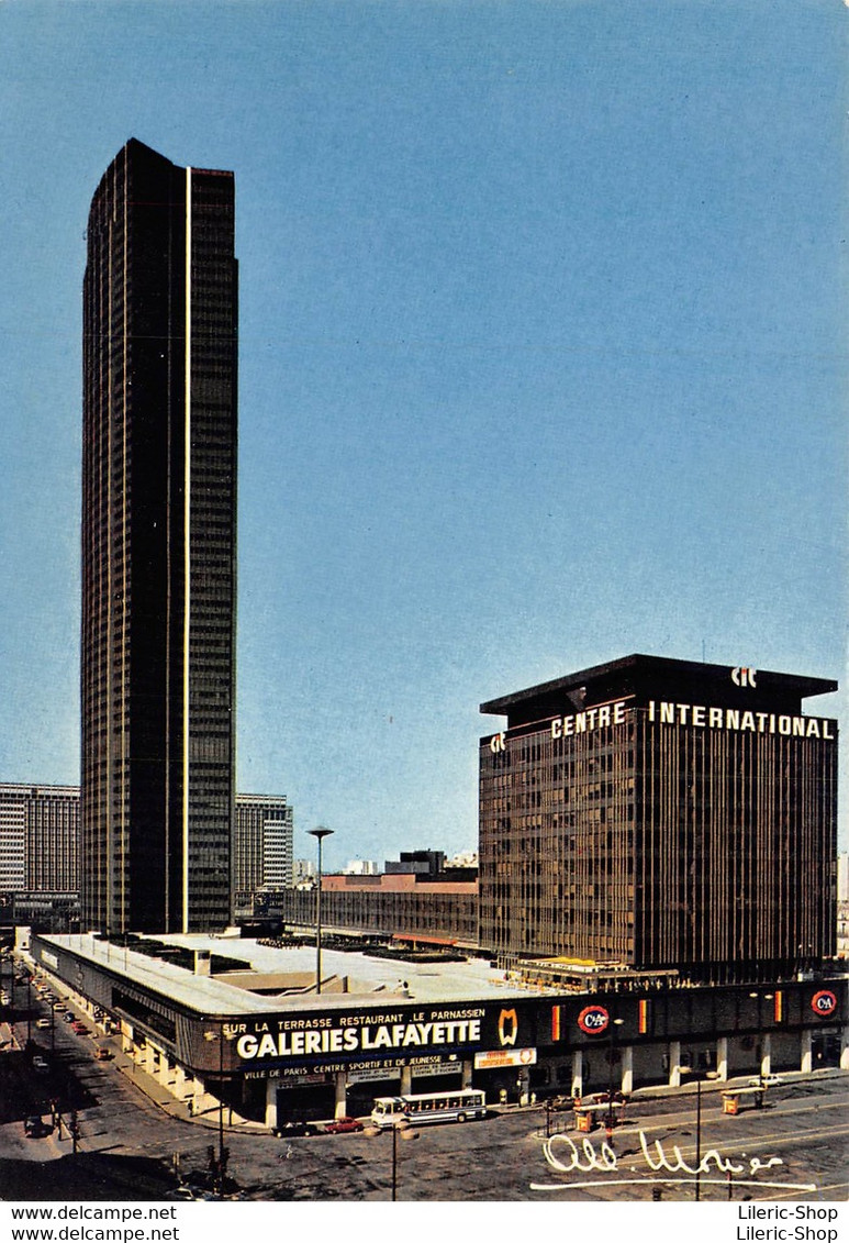 ALBERT MONIER PARIS -TOUR MAINE-MONTPARNASSE GALERIES-LAFAYETTE ÉDIT. CAP-THÉOJAC CPM ±1980 ♥♥♥ - Monier