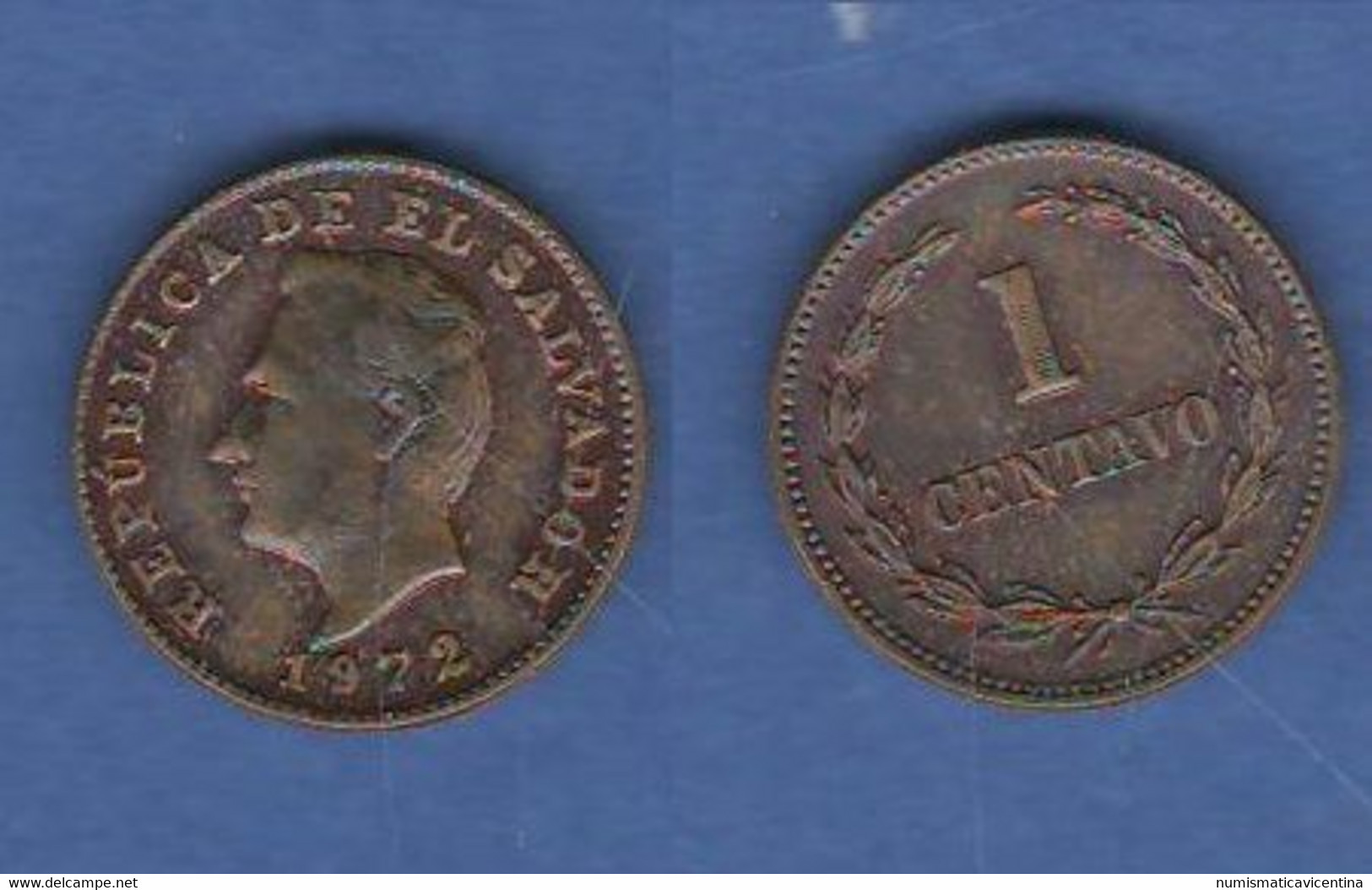 El Salvador 1 Centavo 1972 - El Salvador