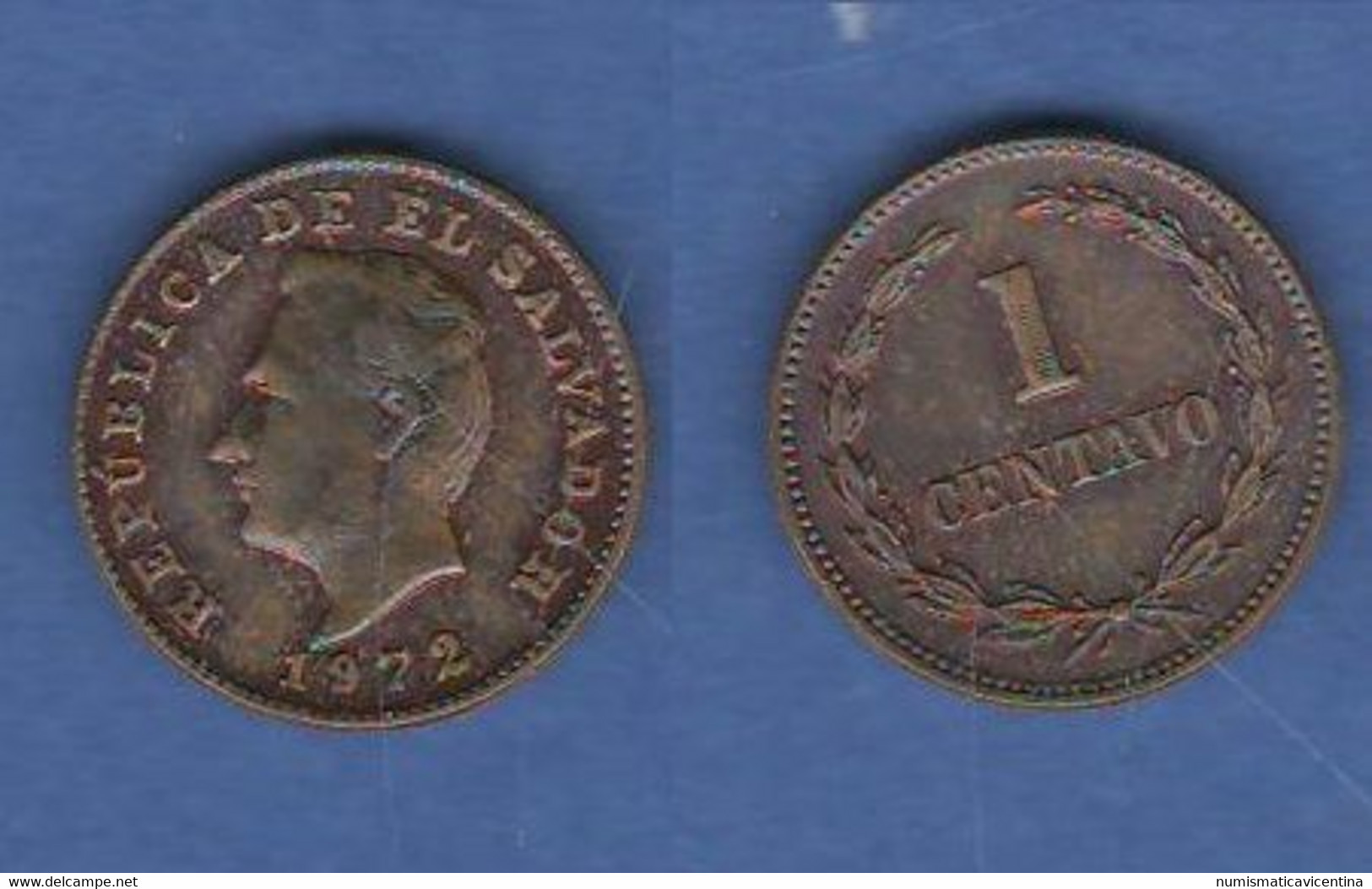 El Salvador 1 Centavo 1972 - Salvador