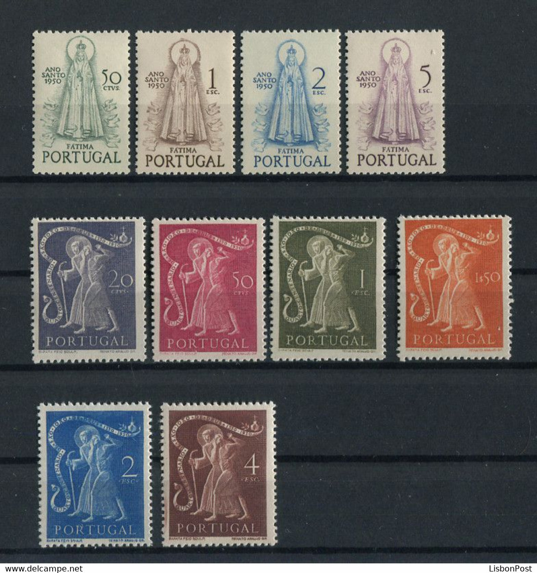 1950 Portugal Complete Year MNH Stamps. Année Compléte Timbres Neuf Sans Charnière. Ano Completo Novo Sem Charneira. - Full Years