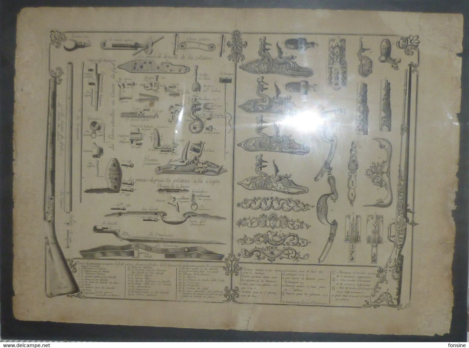 Fusil Environ 1730 - Planche De Montage , Normal Et De Luxe - Andere Pläne