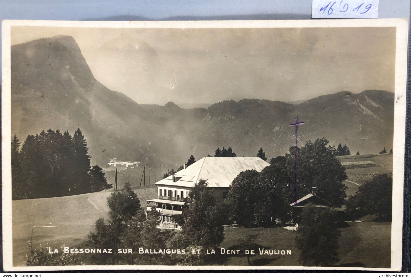 La Bessonnaz Sur Ballaigues Et La Dent De Vaulion (16'019) - Ballaigues