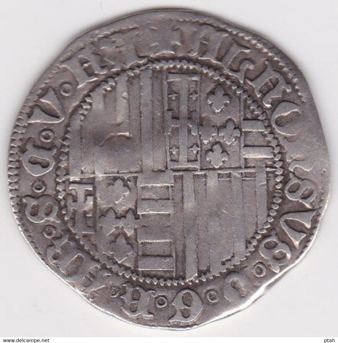 NAPOLI, Alfonso I, Carlino - Feudal Coins