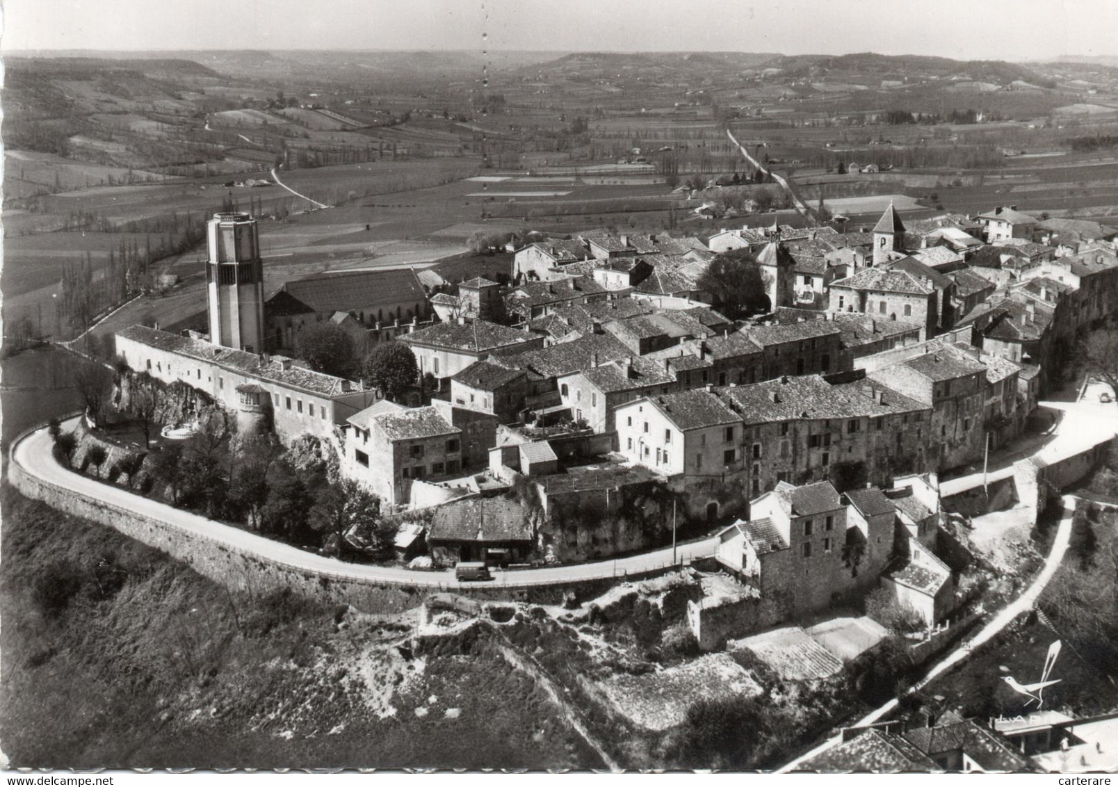 47,LOT ET GARONNE,TOURNON D'AGENAIS,CARTE PHOTO LAPIE - Tournon D'Agenais