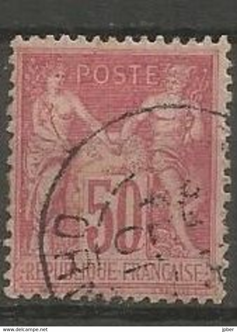 France - Type Sage - N°104 - 50c. Rose - 1898-1900 Sage (Tipo III)