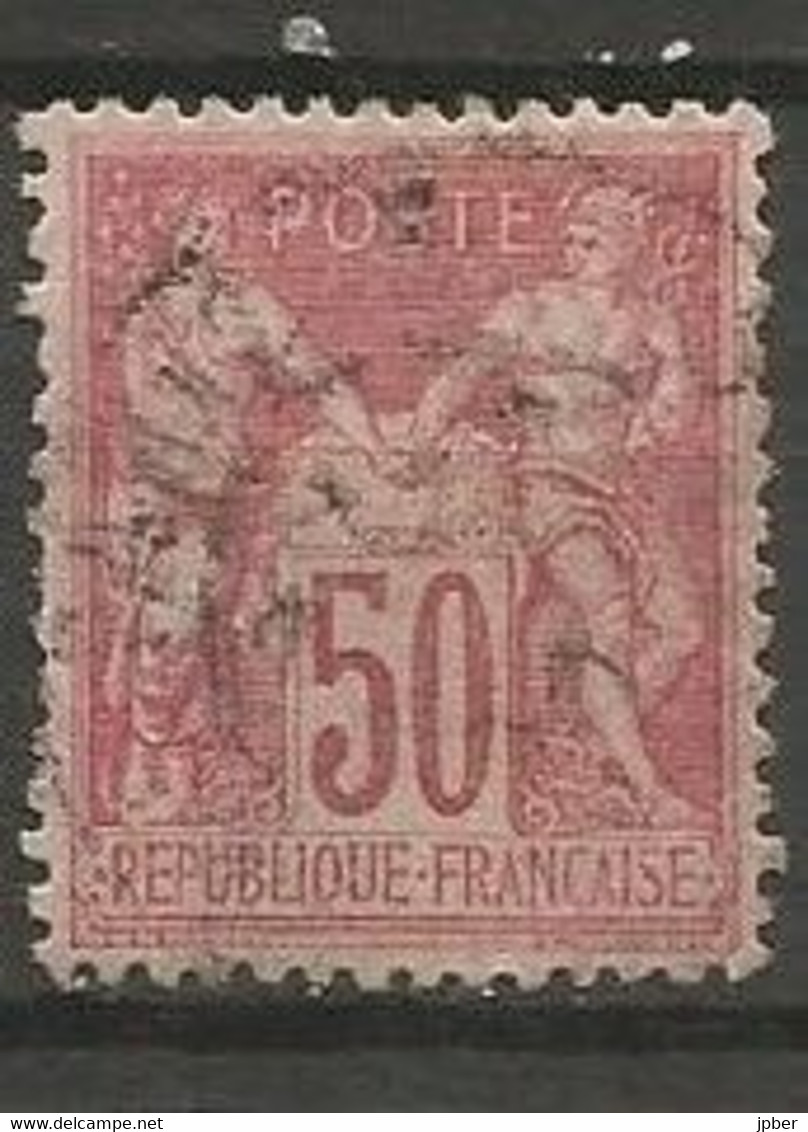 France - Type Sage - N°104 - 50c. Rose - 1898-1900 Sage (Type III)