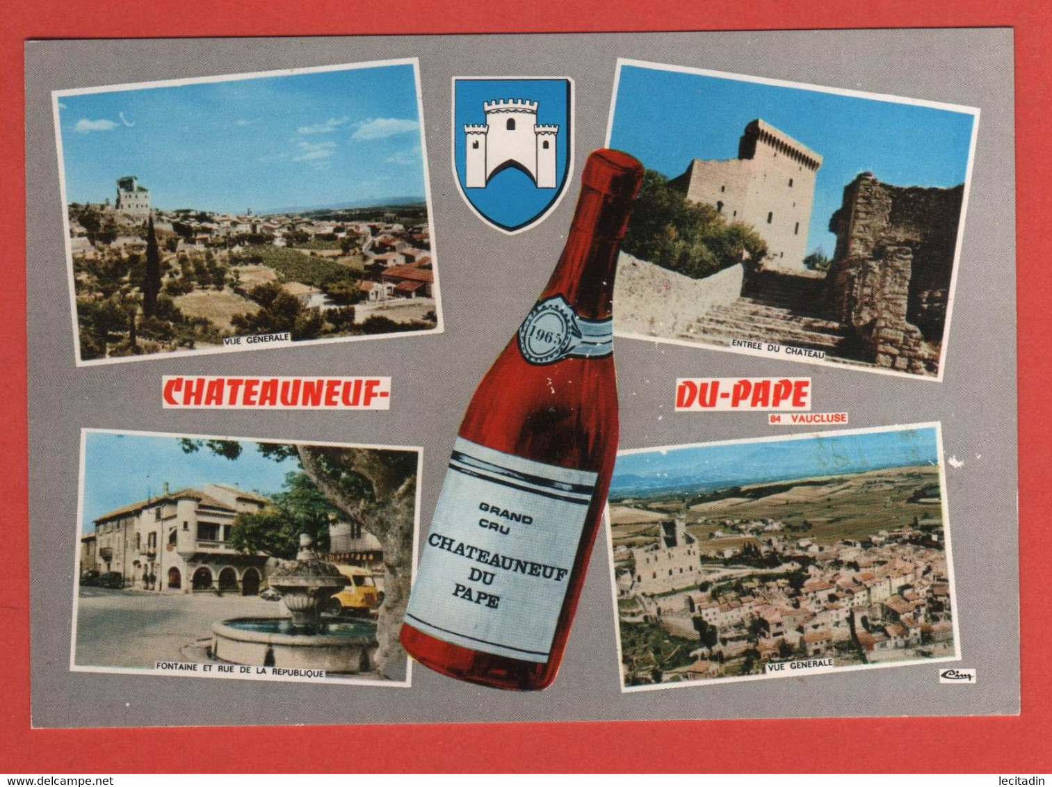CP 84 CHATEAUNEUF DU PAPE 2 - Chateauneuf Du Pape