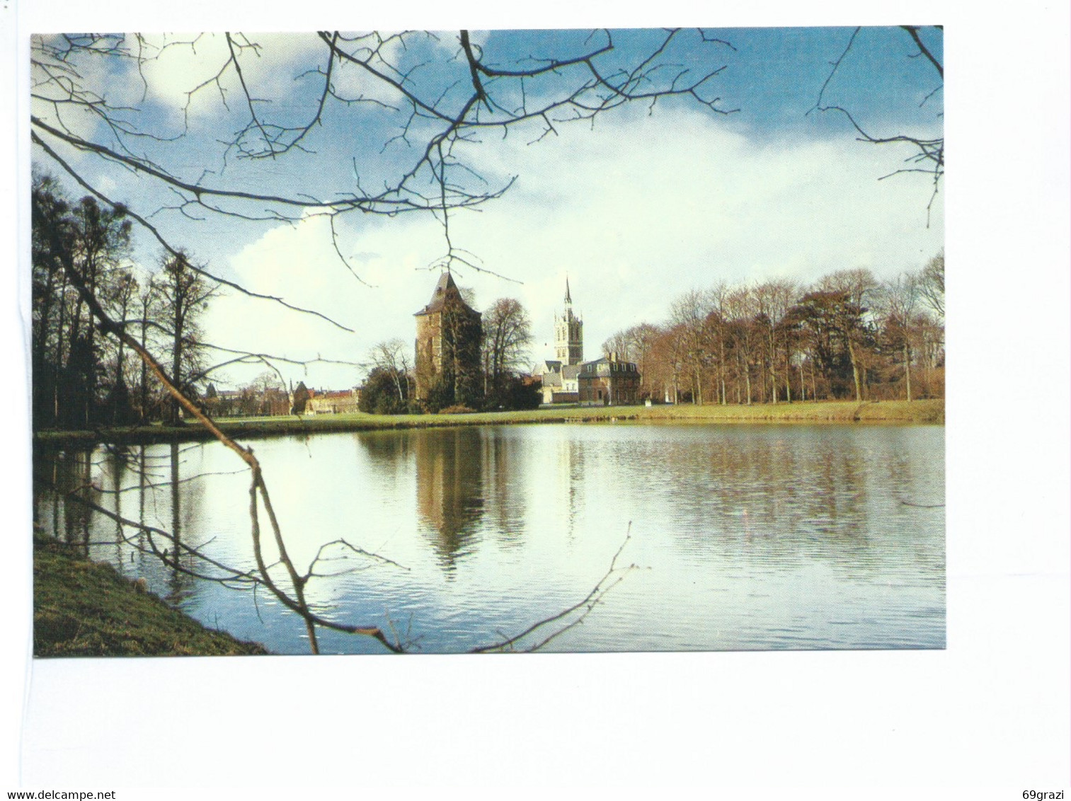 Enghien - L'étang Du Miroir (vue D'hiver) - Enghien - Edingen