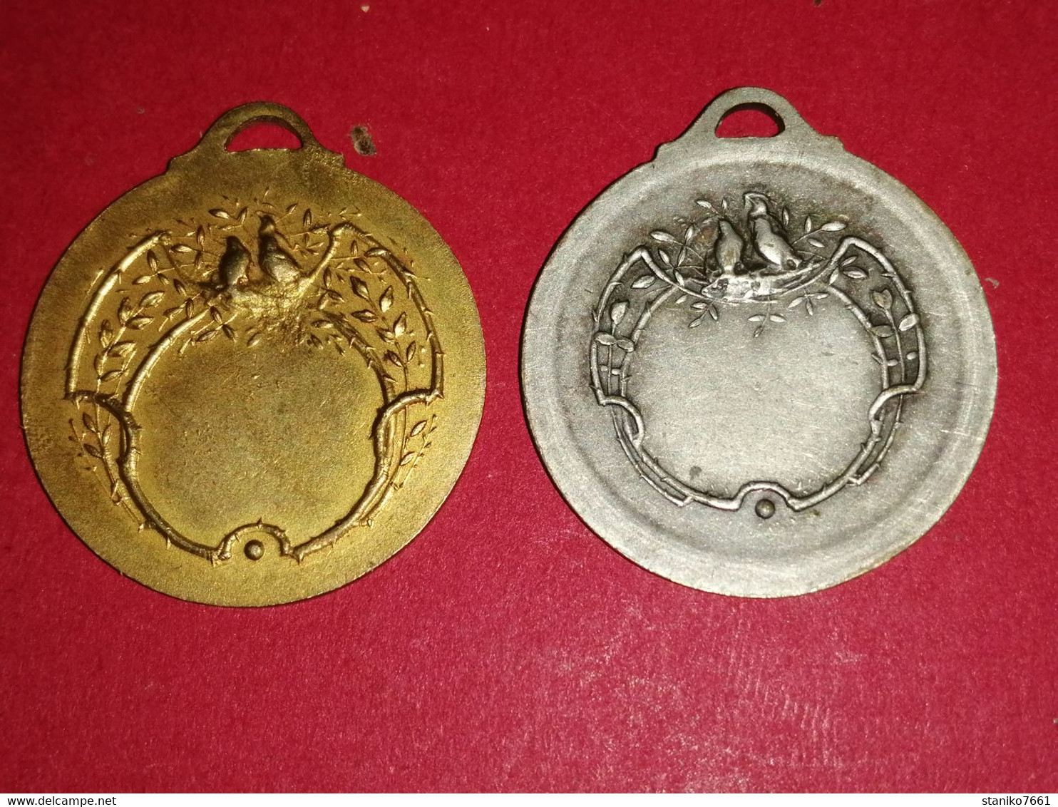 MEDAILLE FAMILLES NOMBREUSES DOREES ET ARGENTEES 1920 /1930 ? - Sonstige & Ohne Zuordnung