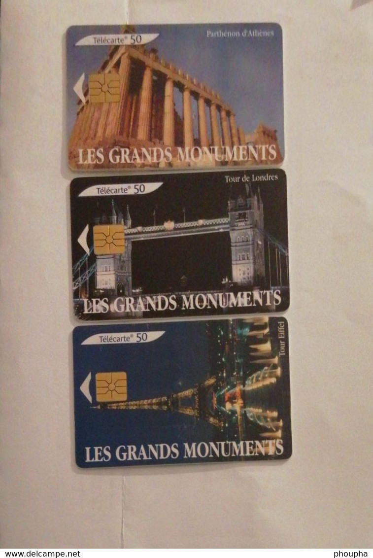 3 Cartes : Les Grands Monuments (2005). - 2005