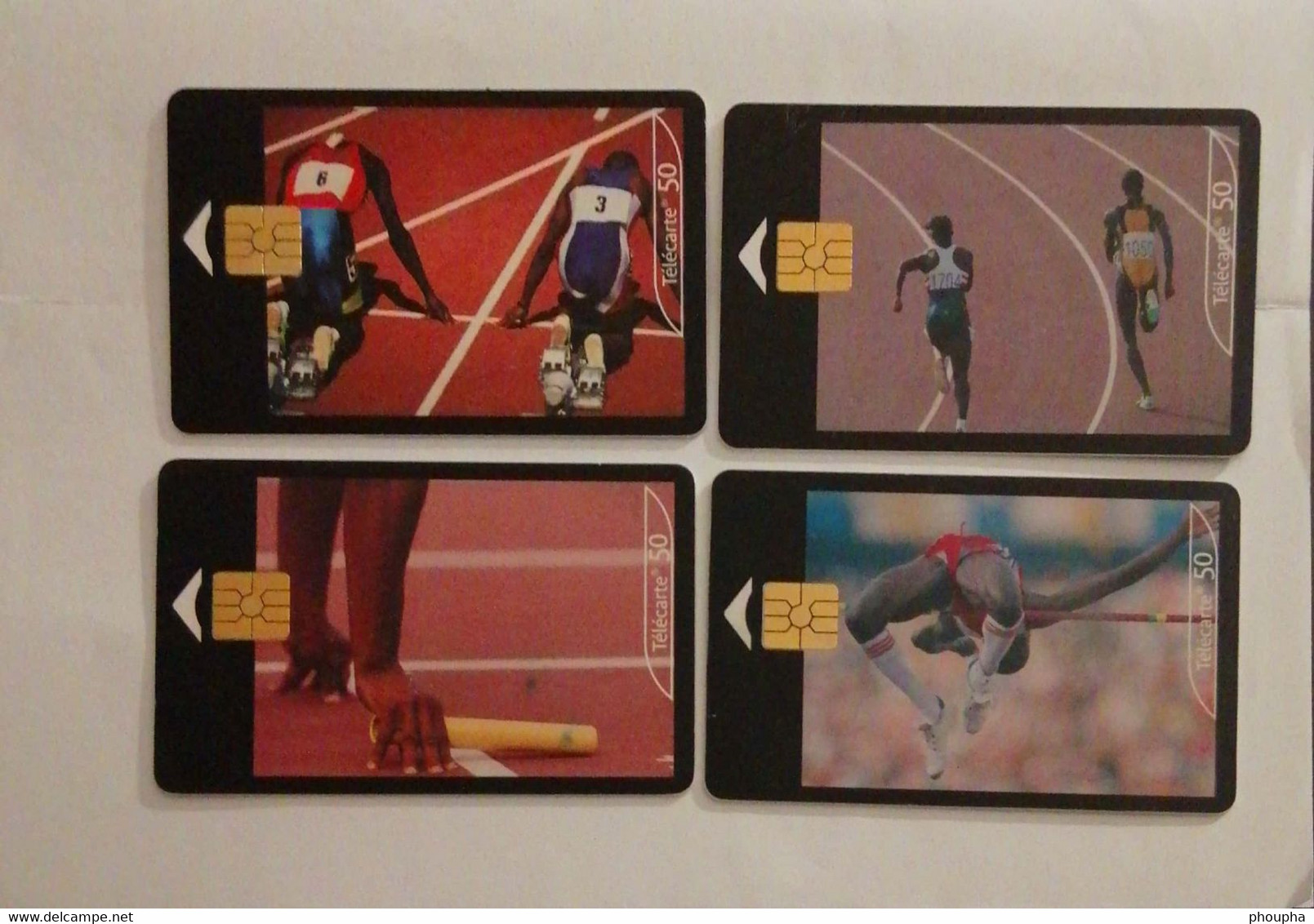 4 Cartes : Athlétisme (2003). - 2003