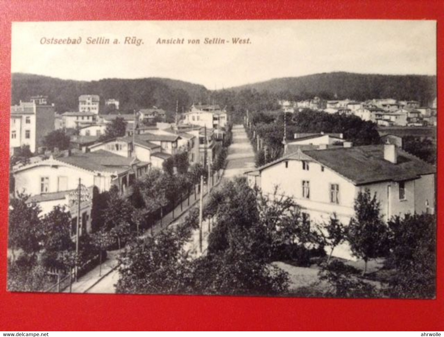 AK Ostseebad Sellin Auf Rügen Ansicht Von Sellin Westen Häuser Straße Ca. 1910 - Sellin