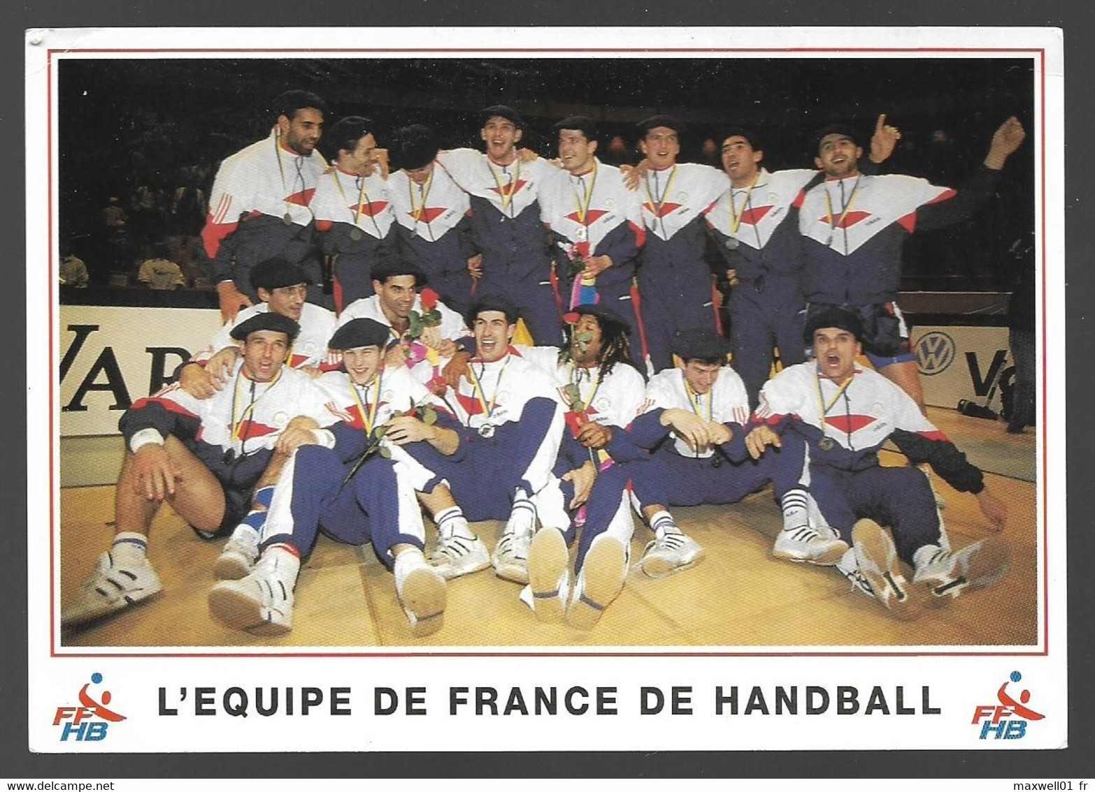 I6 - Equipe De France De Handball 1993 FFHB - Balonmano