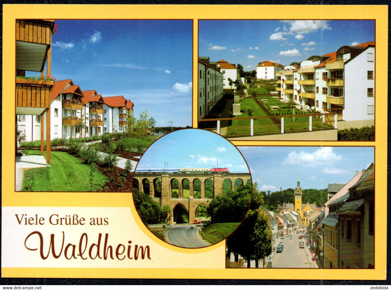 G0807 - TOP Waldheim - Bild Und Heimat Reichenbach Qualitätskarte - Waldheim
