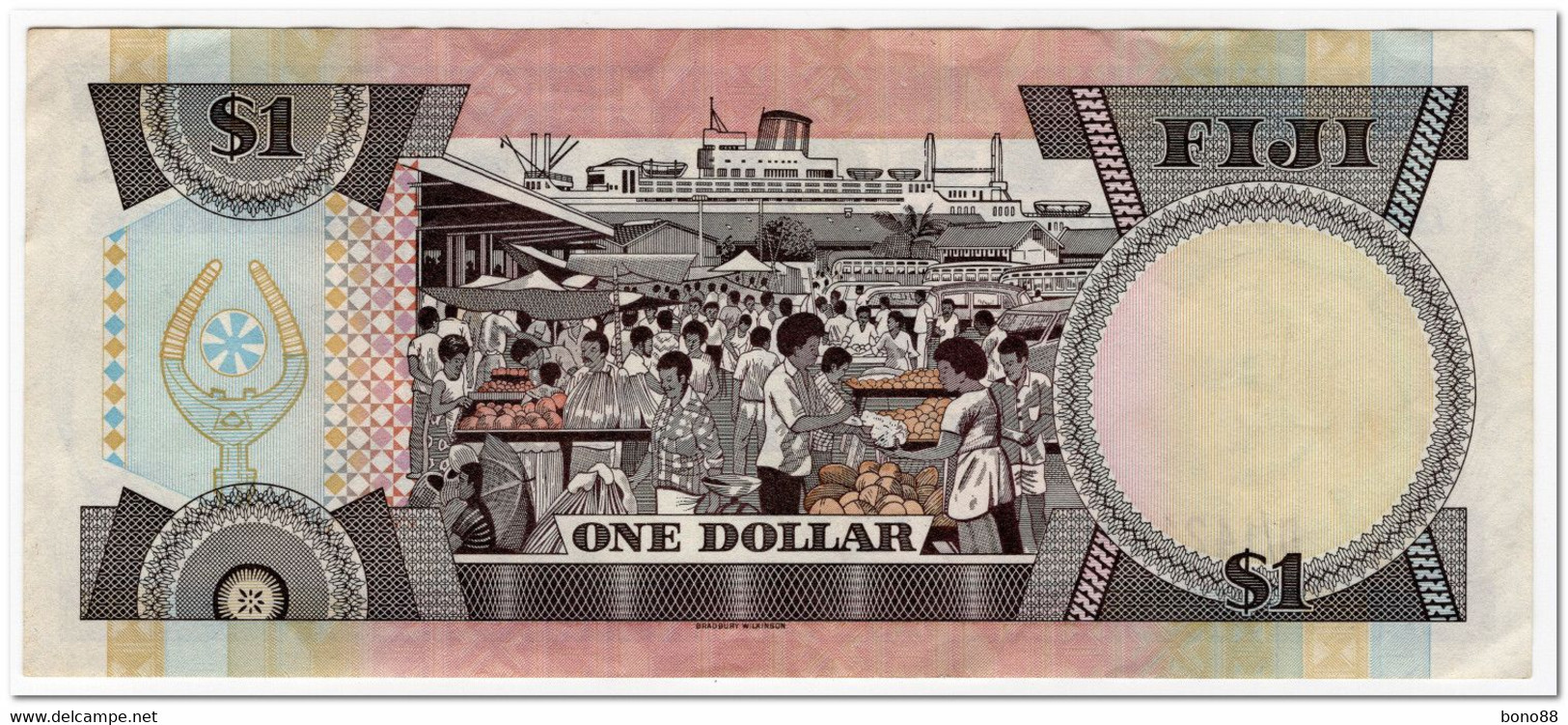 FIJI ISLANDS,1 DOLLAR,1987,P.86,VF-XF - Fidschi