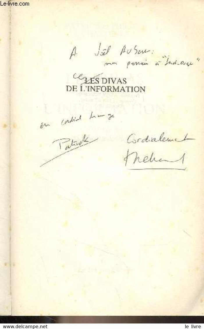 Les Divas De L'information - Voyage En Classe Médiatique - Chastenet Patrick Et Philippe - 1986 - Livres Dédicacés