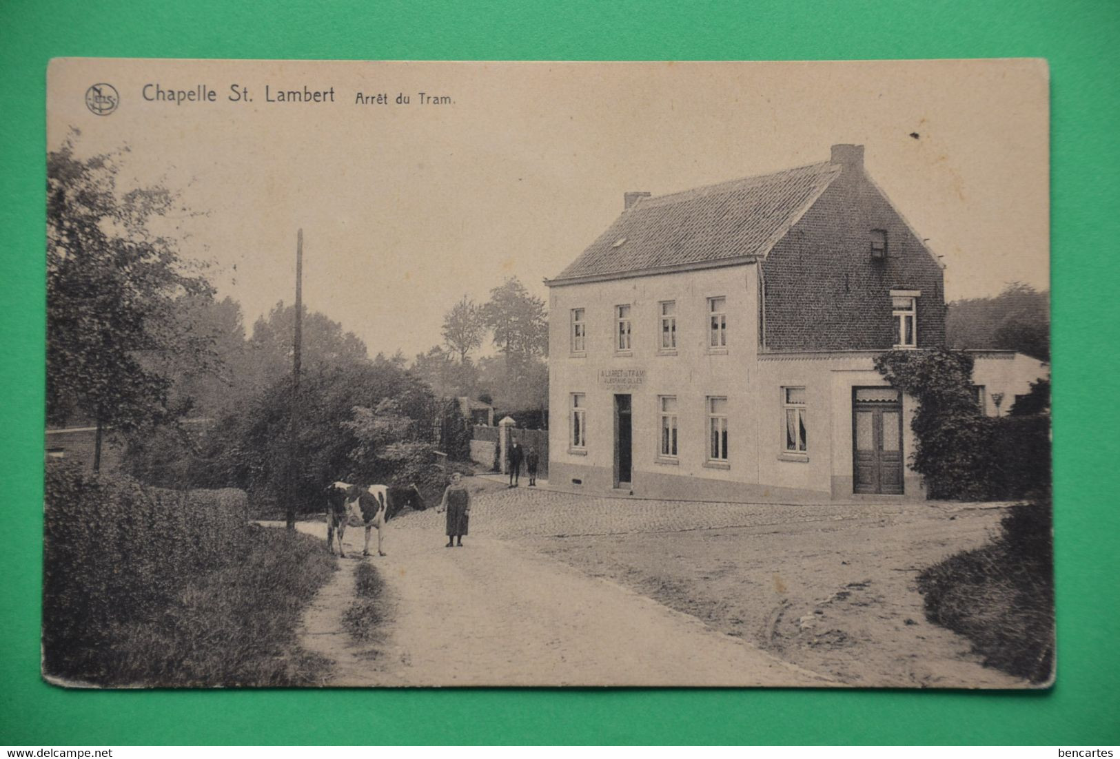 Chapelle St Lambert Près De Lasnes: Arrêt Du Tram Animée - Lasne