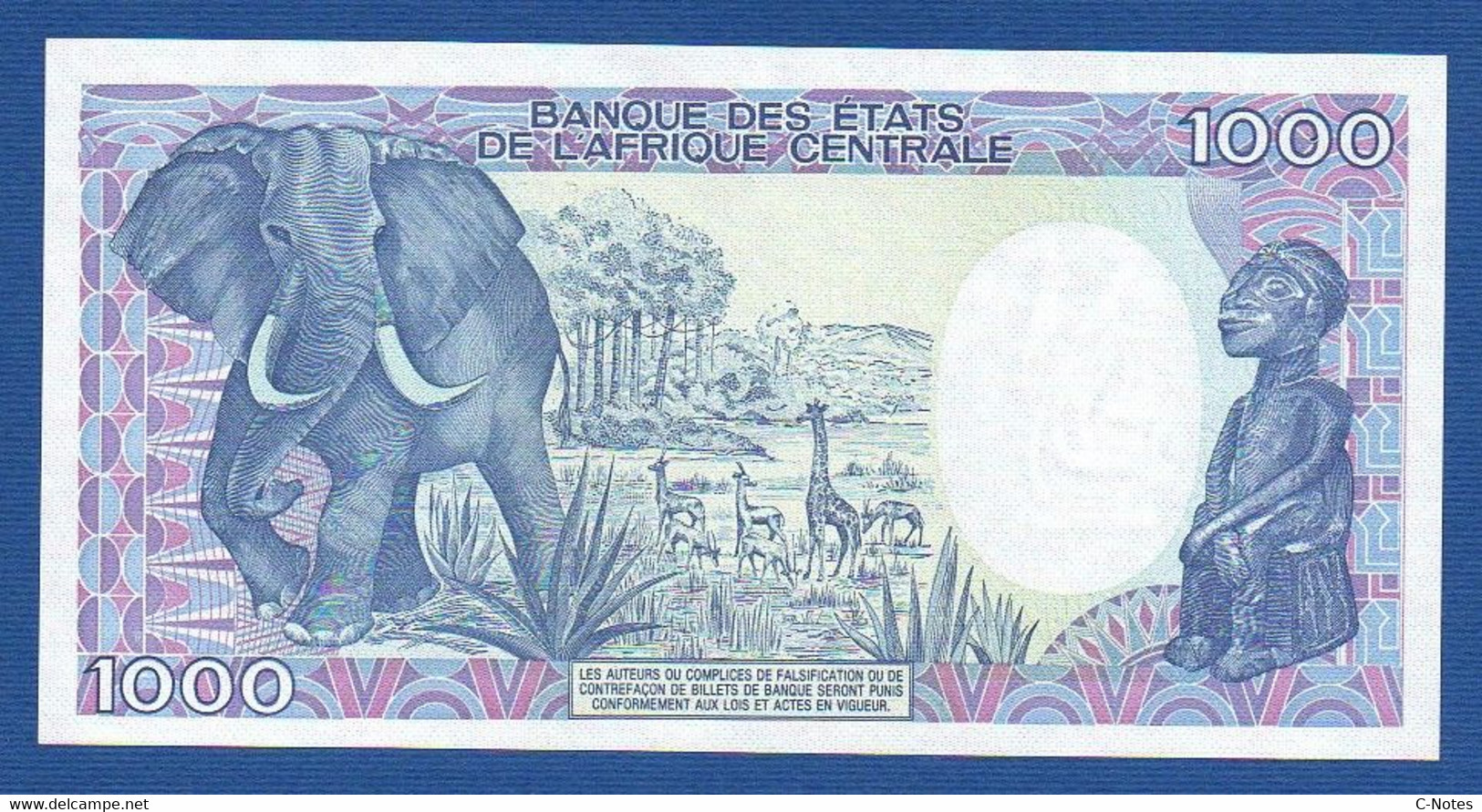 CHAD - P.10 – 1000 1.000 Francs 01.01.1985 XF/aUNC, Serie Q.01 052053 - Incomplete Map Of Chad On Top - RARE - Ciad