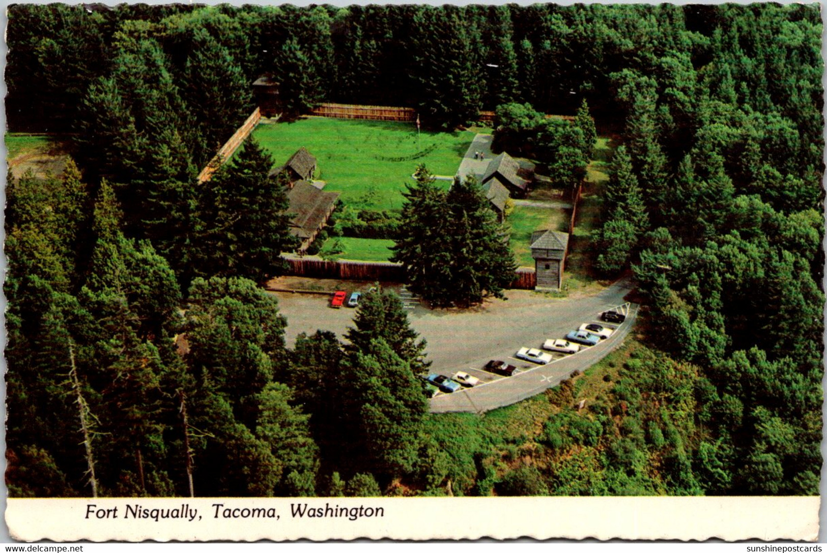 Washington Tacoma Historic Old Fort Nisqually 1979 - Tacoma